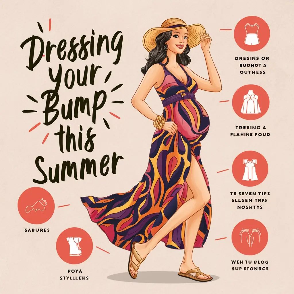 7 Stylish Tips for Dressing Your Bump This Summer